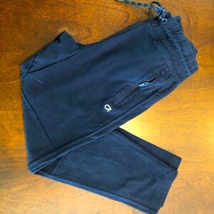 Navy blue sweatpants